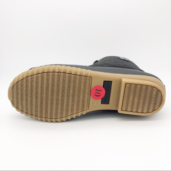 Tommy Hilfiger Duckboot Quilted Size 10M Black - Picture 7 of 7